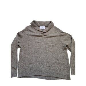 Marblehead Green Limited Collection Beige Long Sleeve Wool Blend Size XL Preppy